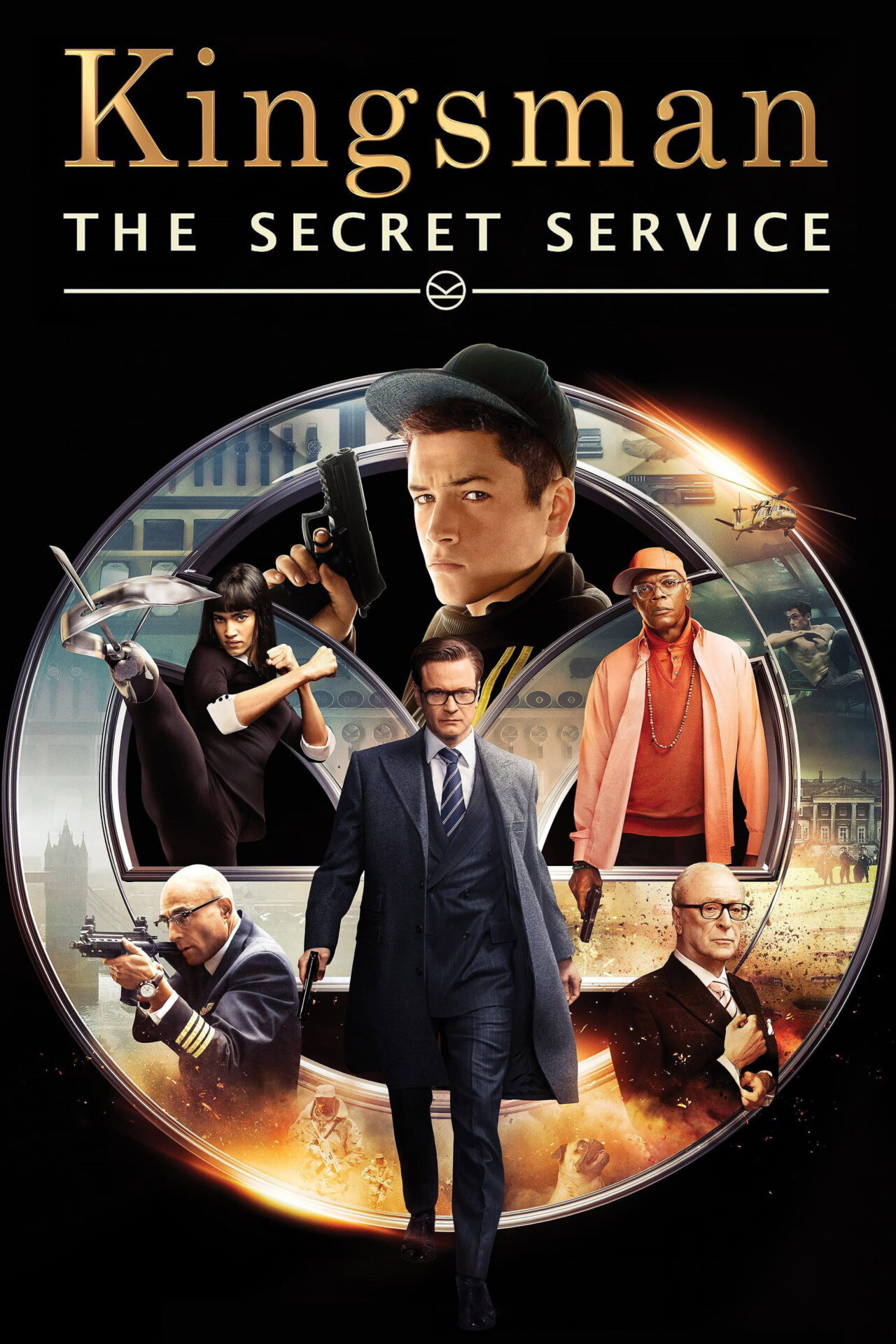 Kingsman: The Secret Service (2014) movie poster