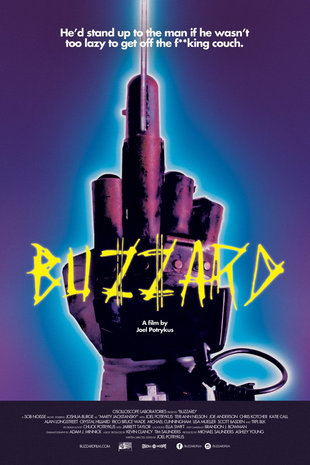 Buzzard (2014) movie poster