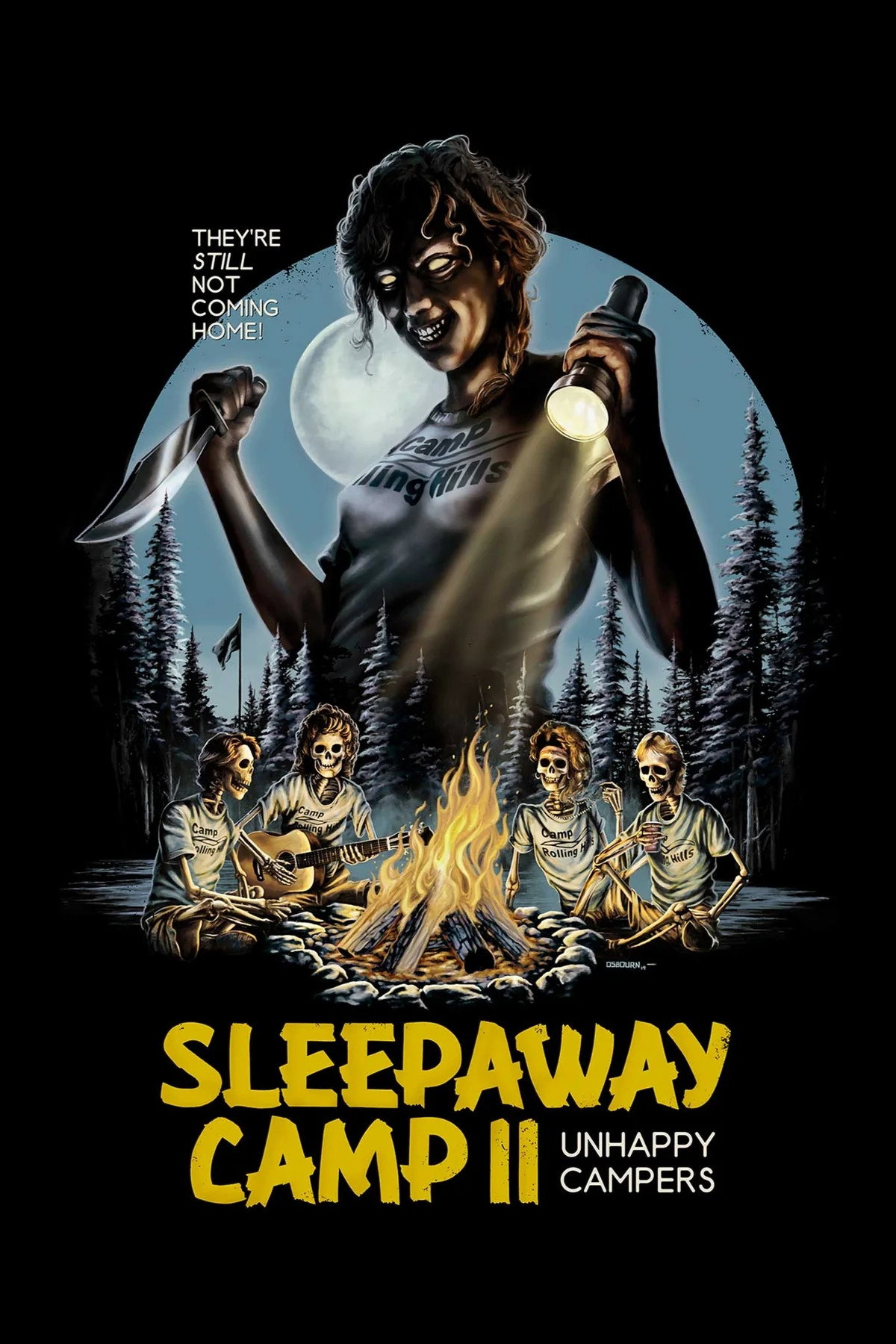 Sleepaway Camp II: Unhappy Campers (1988) movie poster