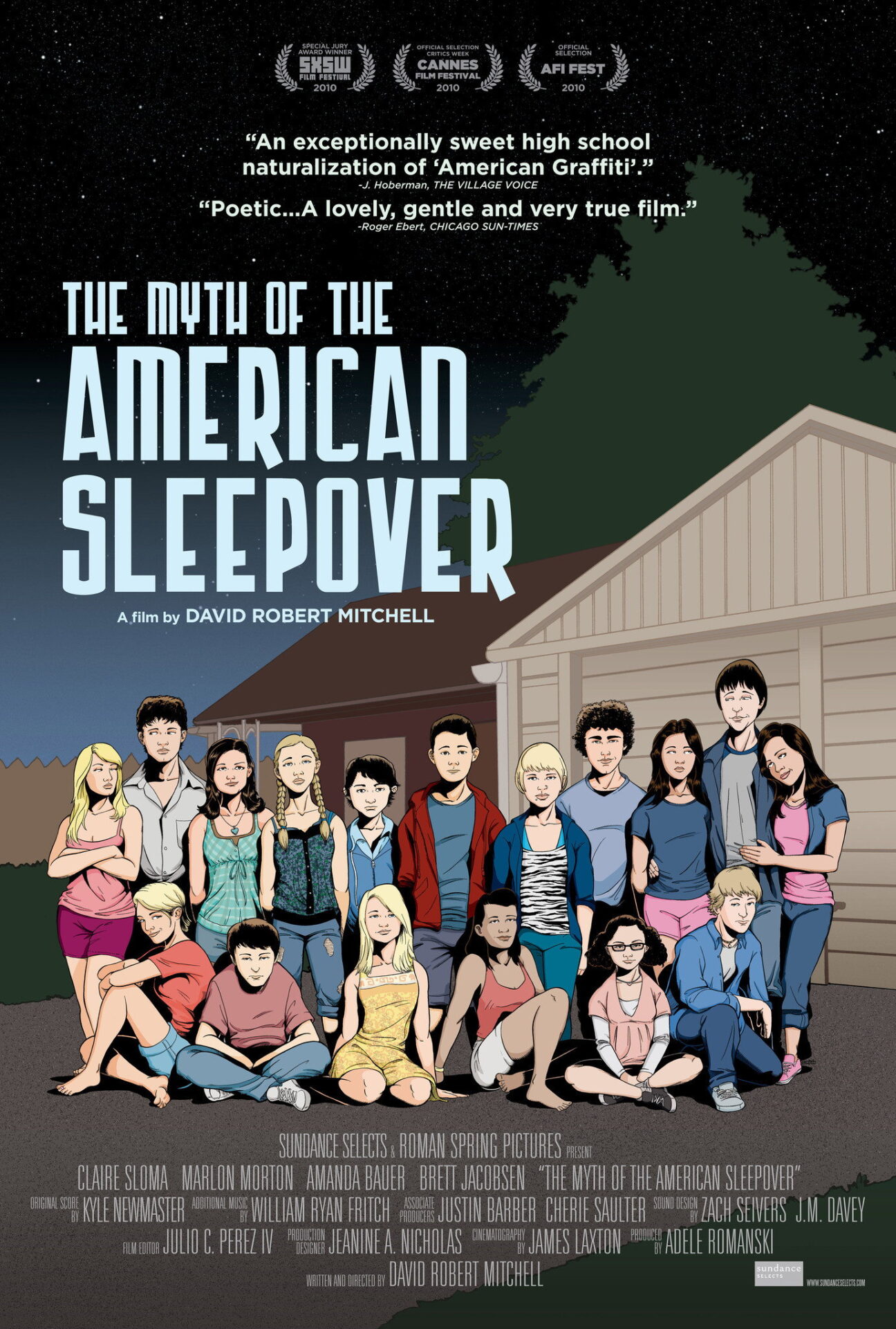 The Myth of the American Sleepover (2010) movie poster