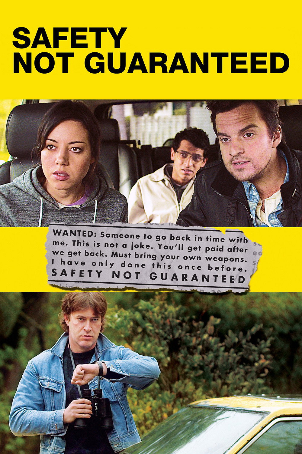 Safety Not Guaranteed (2012) movie poster