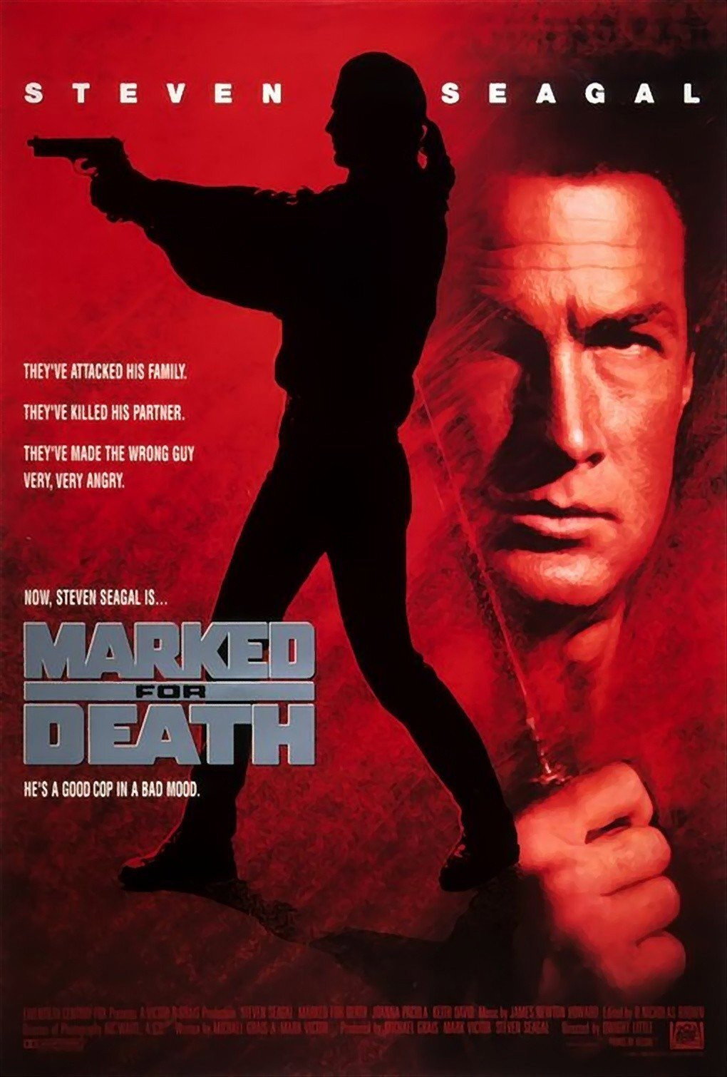 Marked For Death movie poster