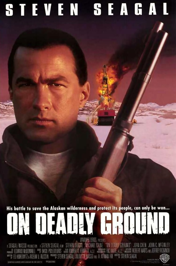 On Deadly Ground movie poster