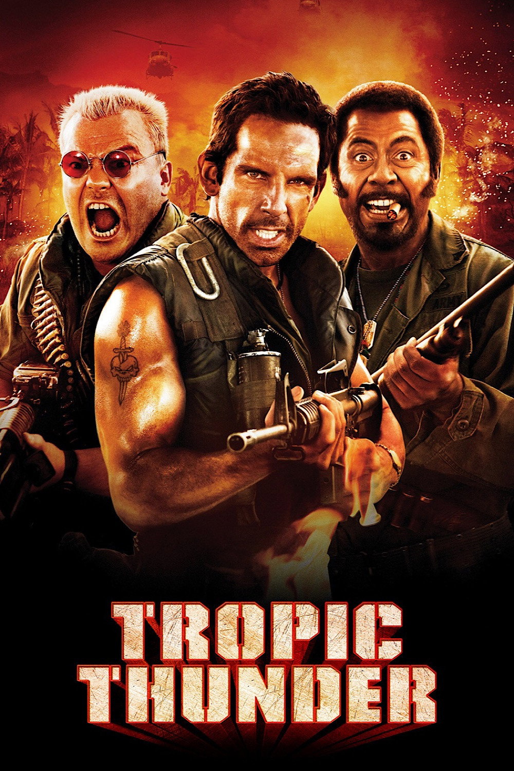 Tropic Thunder movie poster