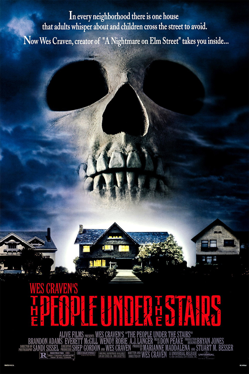 The People Under The Stairs movie poster