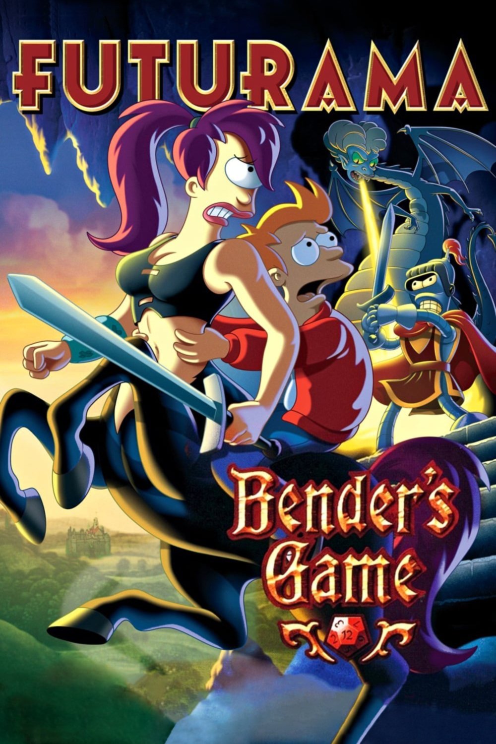 Futurama – Bender’s Game movie poster