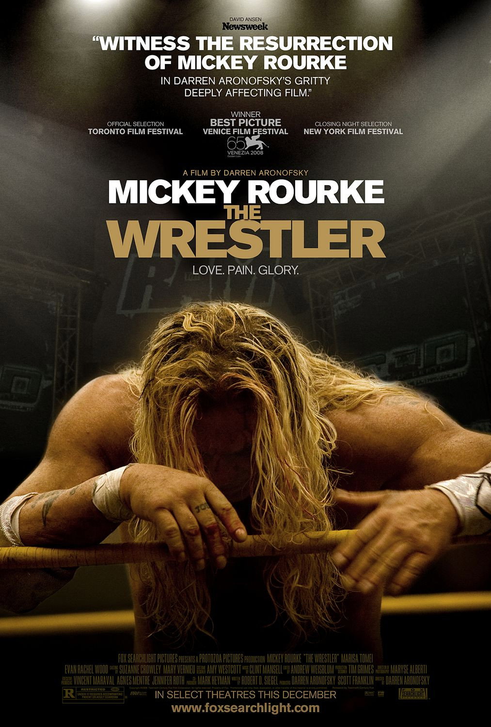 The Wrestler movie poster