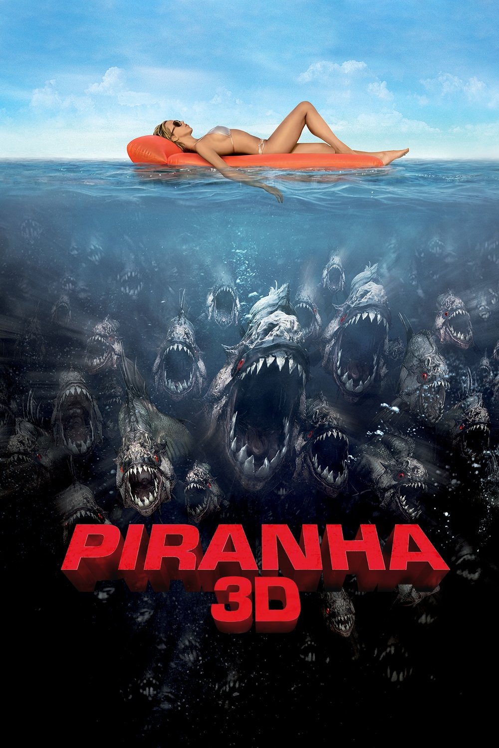 Piranha 3-D movie poster