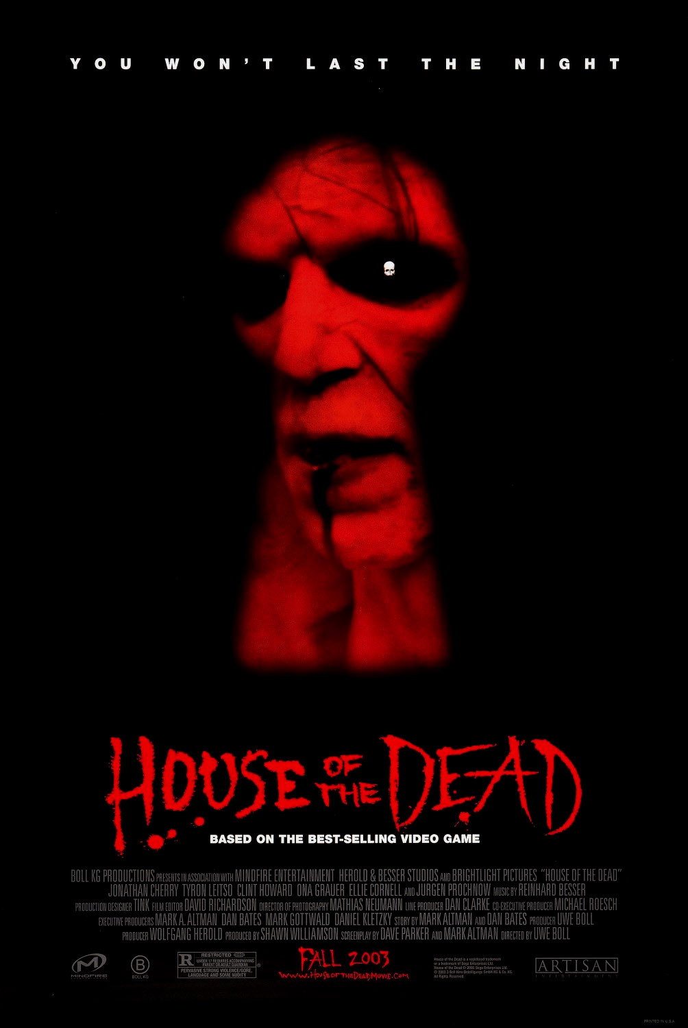House Of The Dead movie poster
