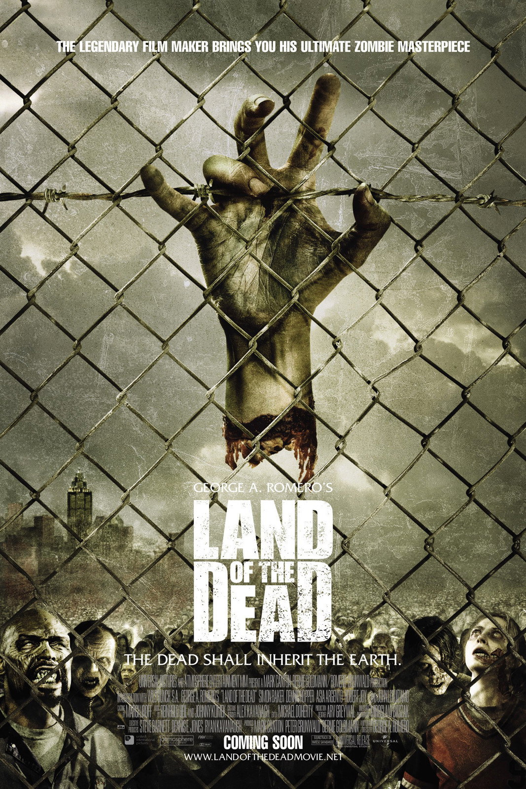 Land Of The Dead movie poster