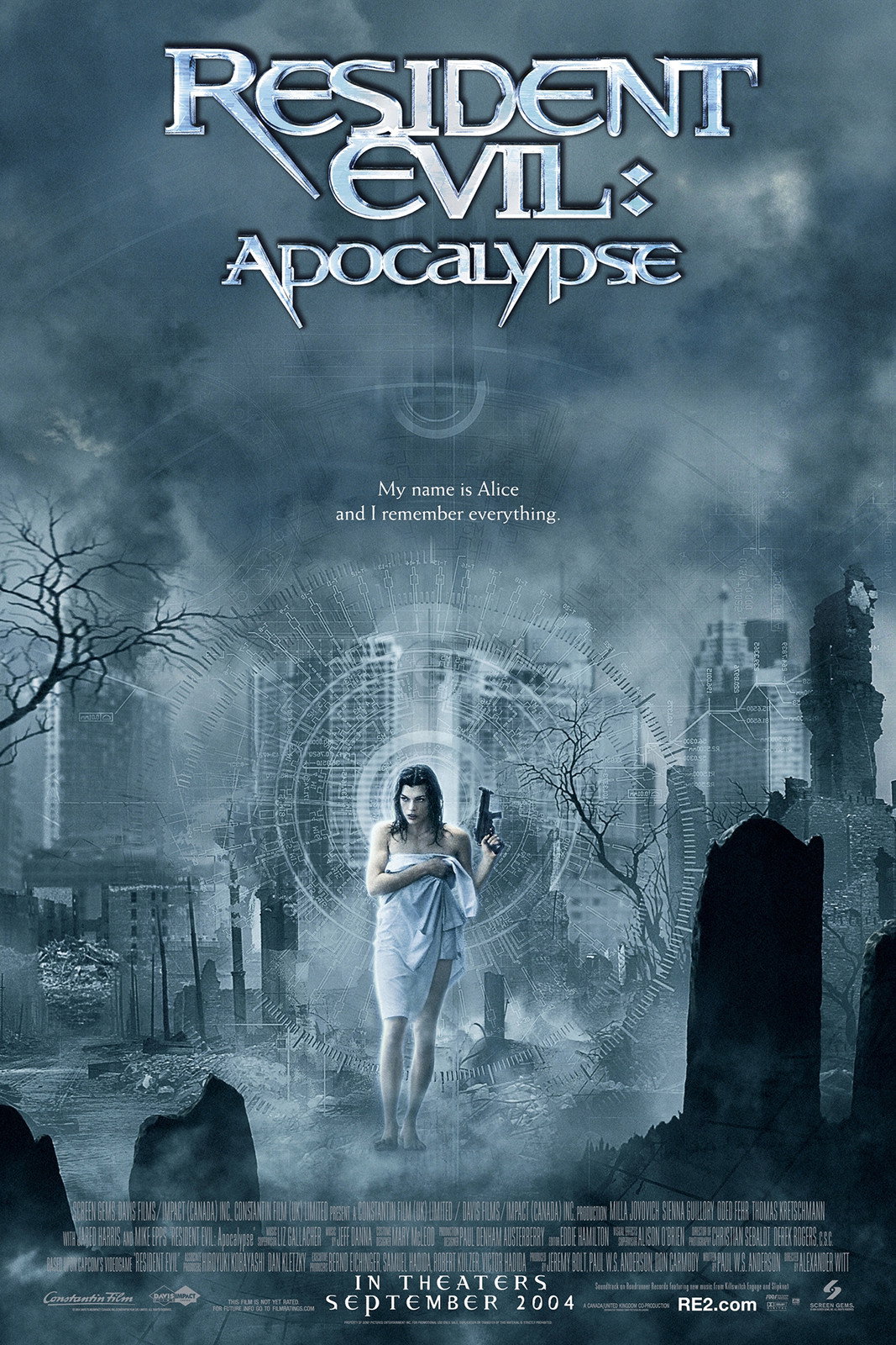 Resident Evil: Apocalypse movie poster