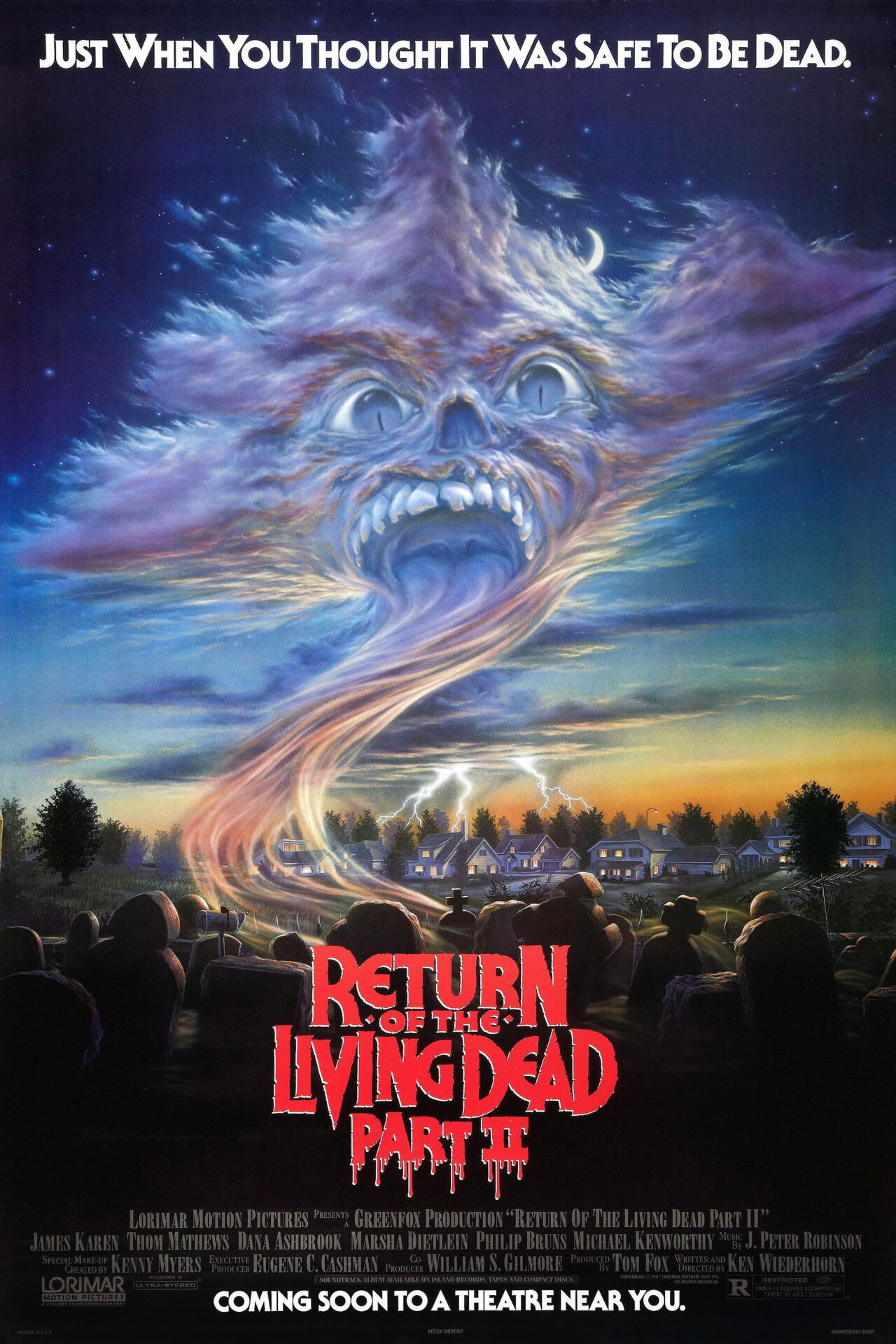Return Of The Living Dead Part II movie poster