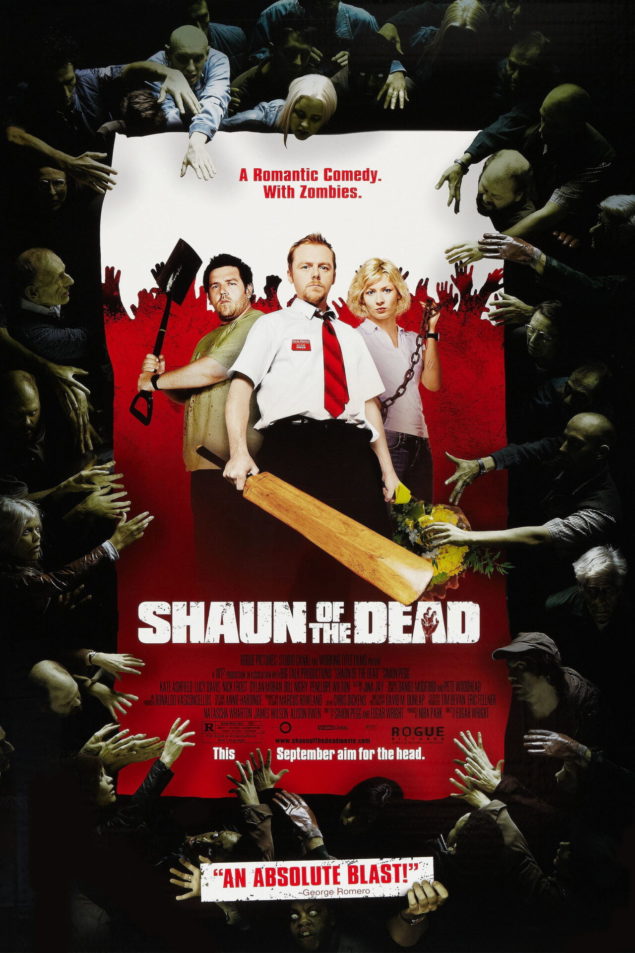 Shaun Of The Dead movie poster