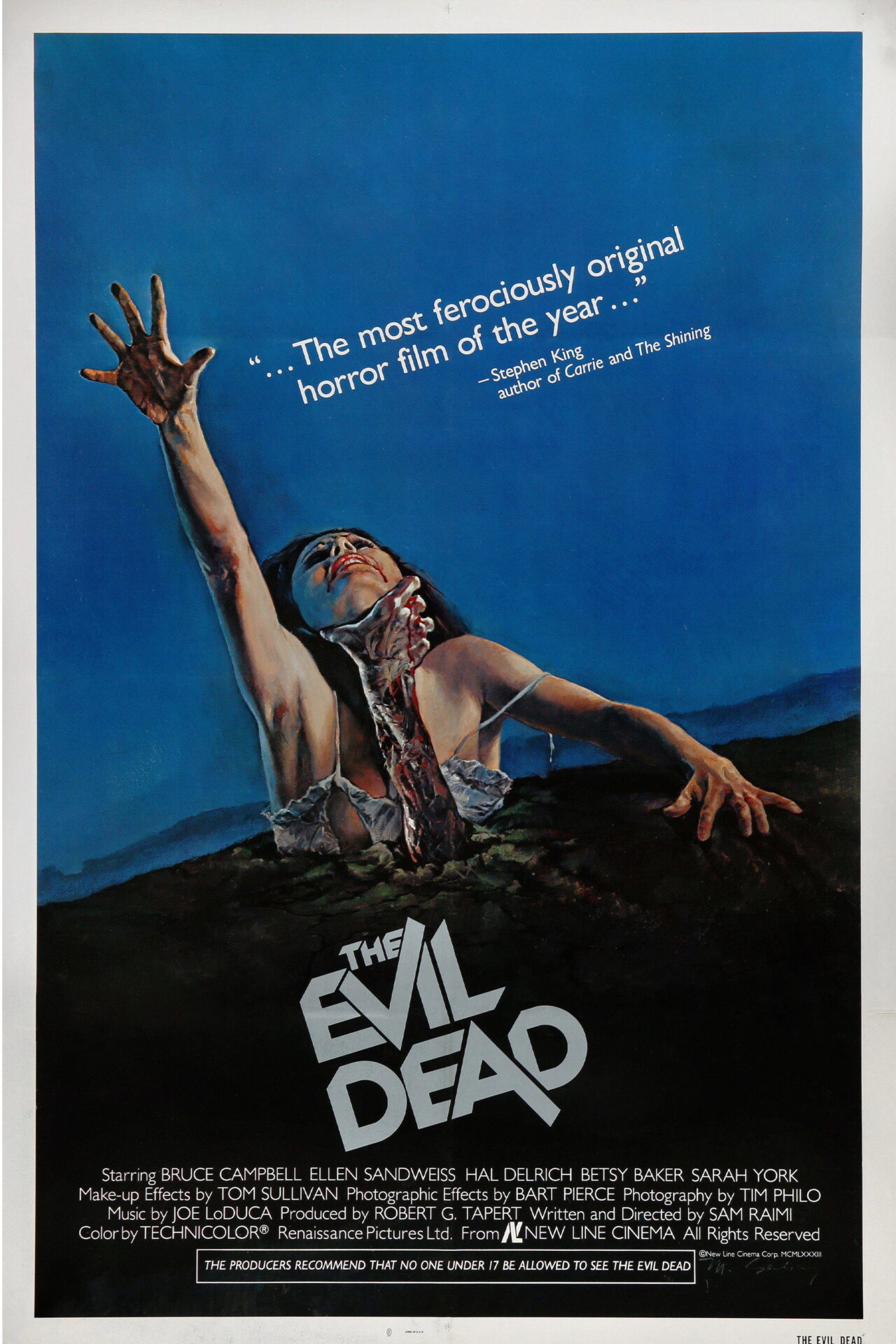 The Evil Dead movie poster