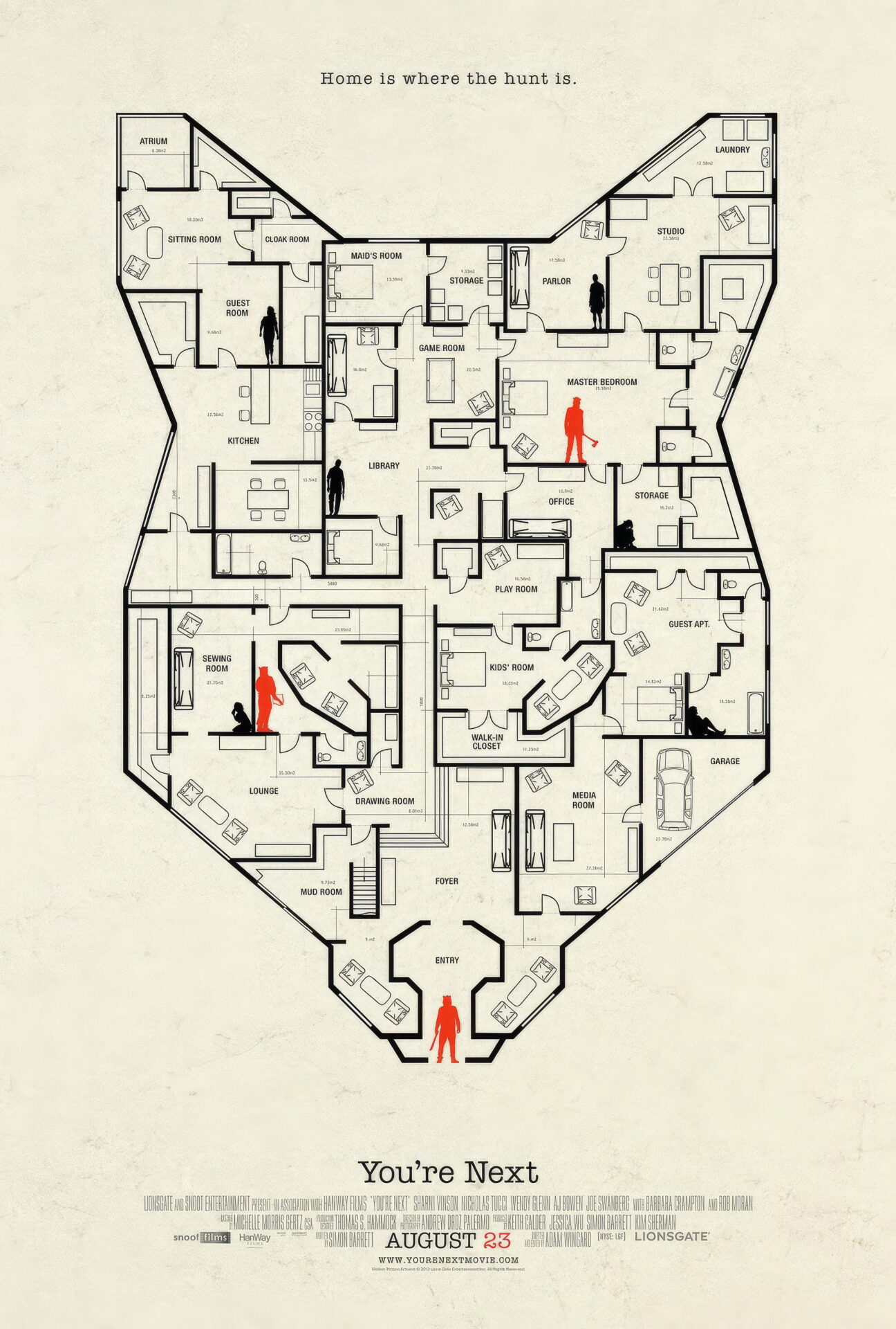 You’re Next (2011) movie poster