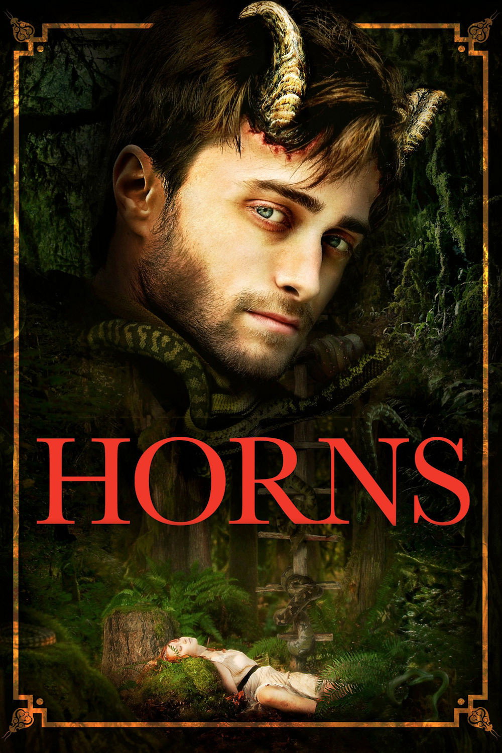 Horns (2013) movie poster