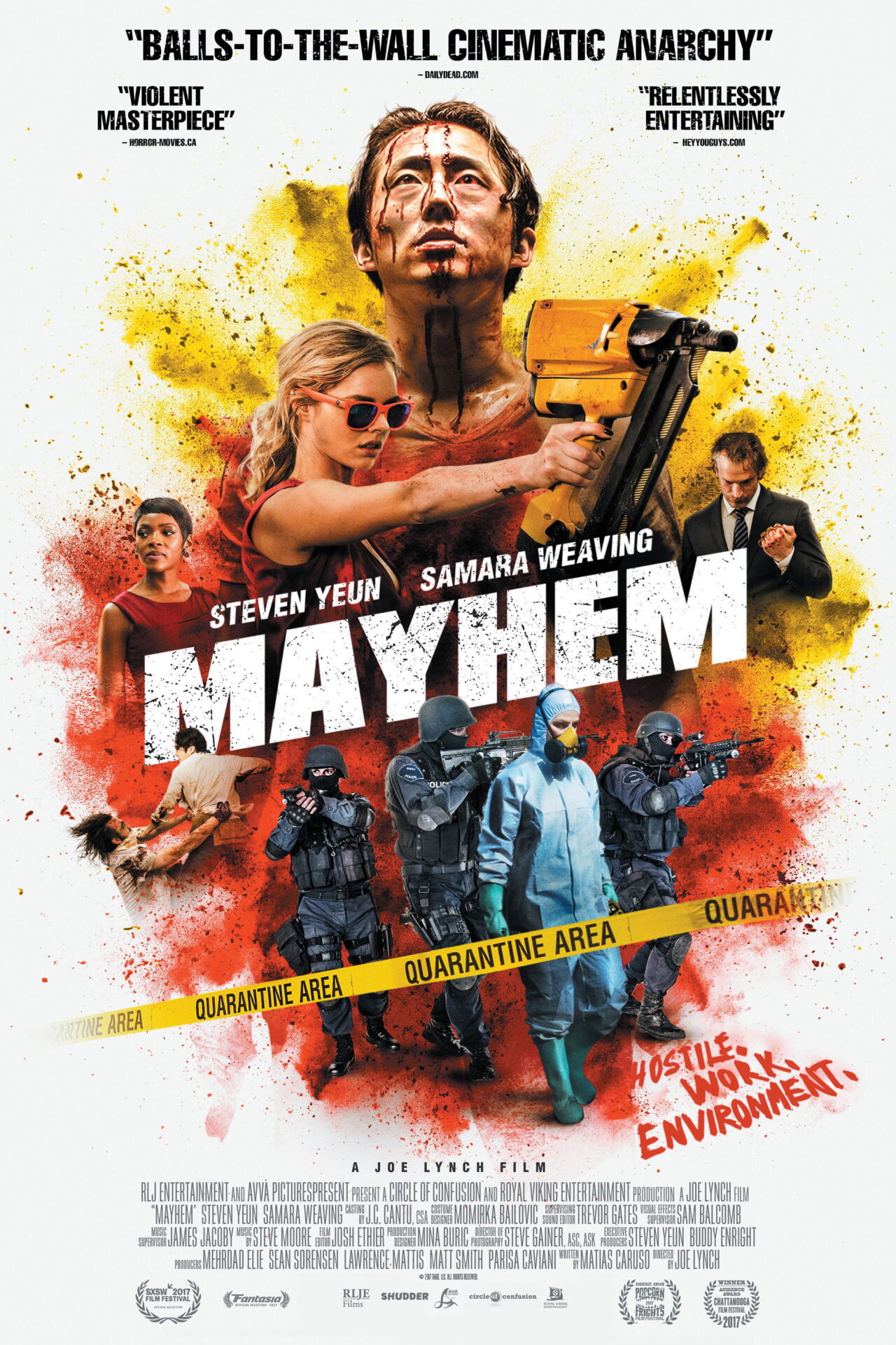 Mayhem (2017) movie poster