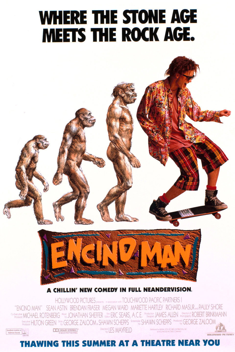 Encino Man (1992) movie poster